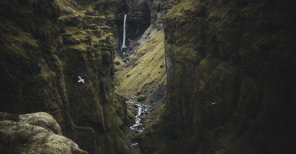 Mulagljufur Canyon in Iceland