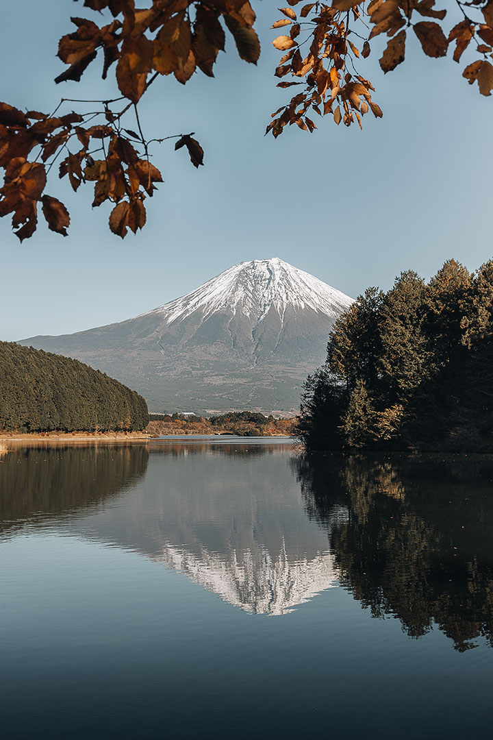 Lake Tanuki at Mount Fuji