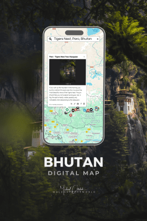 Map Guide for Bhutan